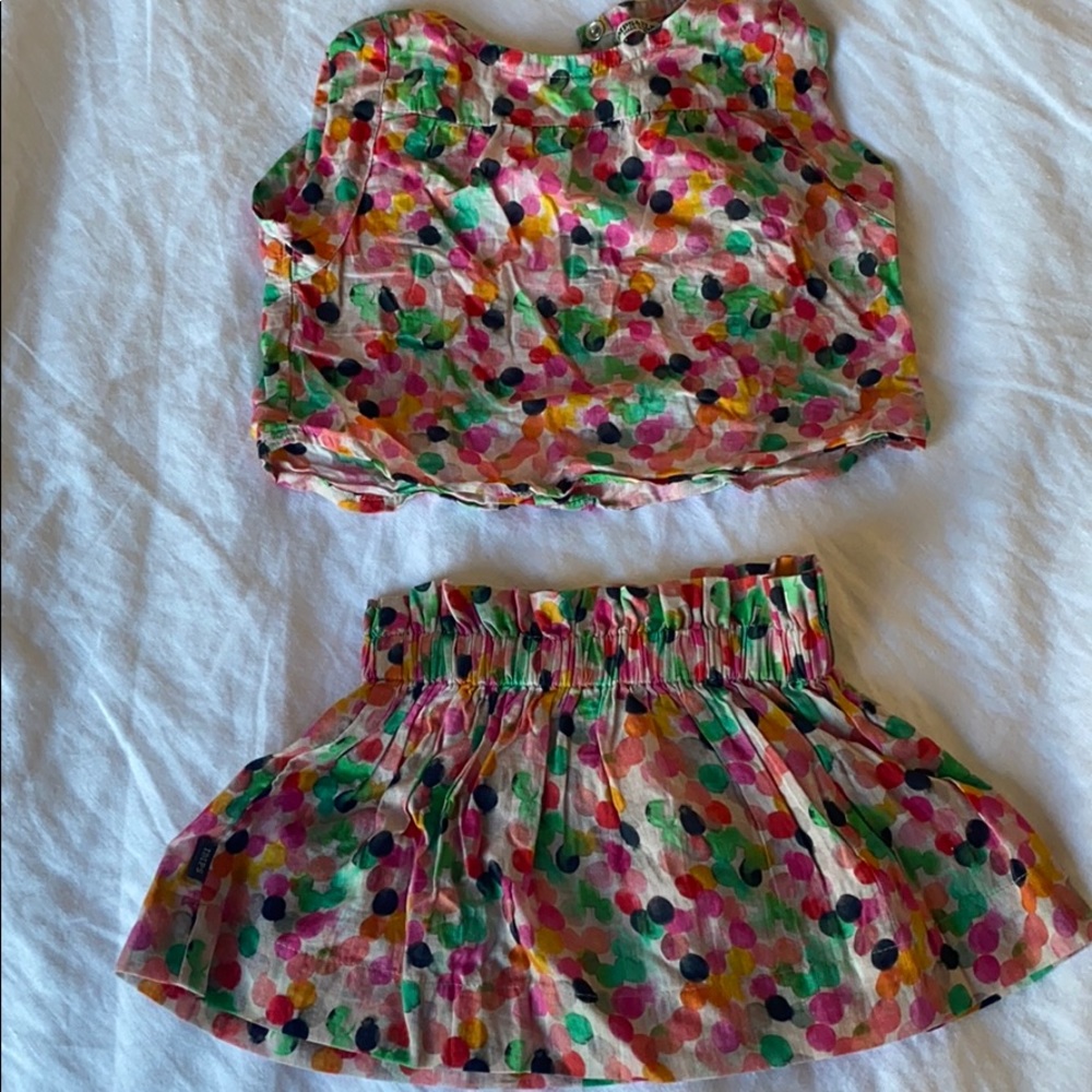 Imps and elf’s two piece set for baby girls 3-6m